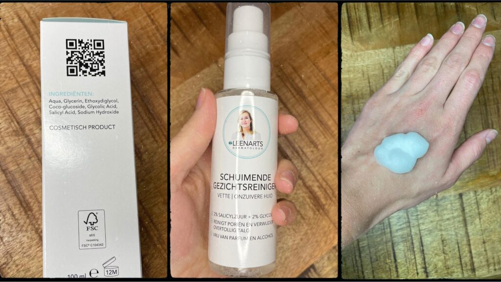 review drs leenarts schuimende gezichtsreiniger